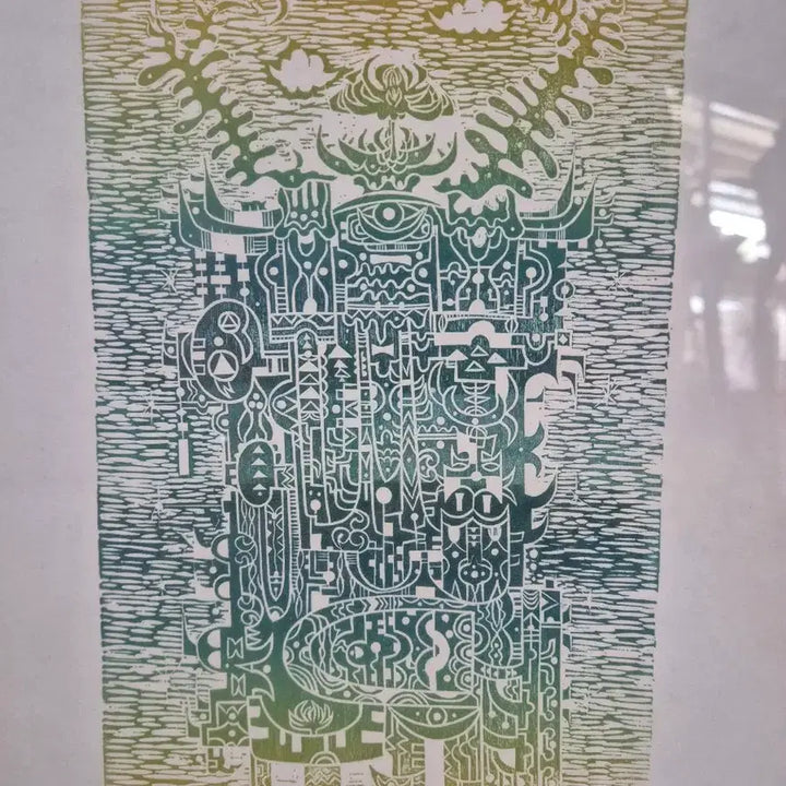 [BUNJANG] Oh Se-young Original Woodblock Print &