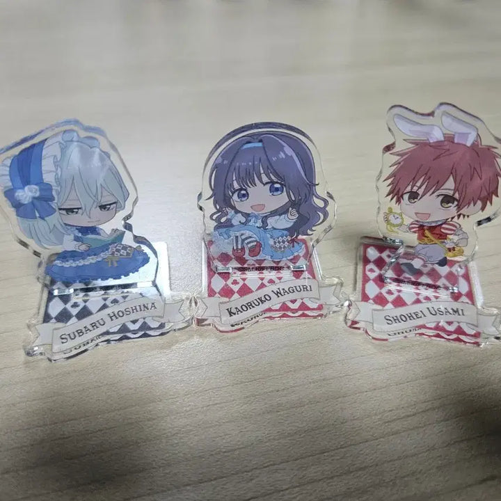 [BUNJANG] Kouka Acrylic Stands Bundle (Hoshina, Waguri, Usami) / 일괄) 향꽃 아크릴 (호시나, 와구리, 우사미)