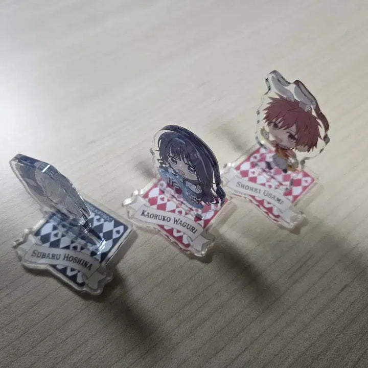 [BUNJANG] Kouka Acrylic Stands Bundle (Hoshina, Waguri, Usami) / 일괄) 향꽃 아크릴 (호시나, 와구리, 우사미)