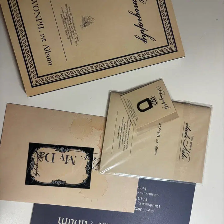 [BUNJANG] DAY6 Wonpil Filmography Album + Study Notebook / 원필 필모그래피 앨범 +습작노트