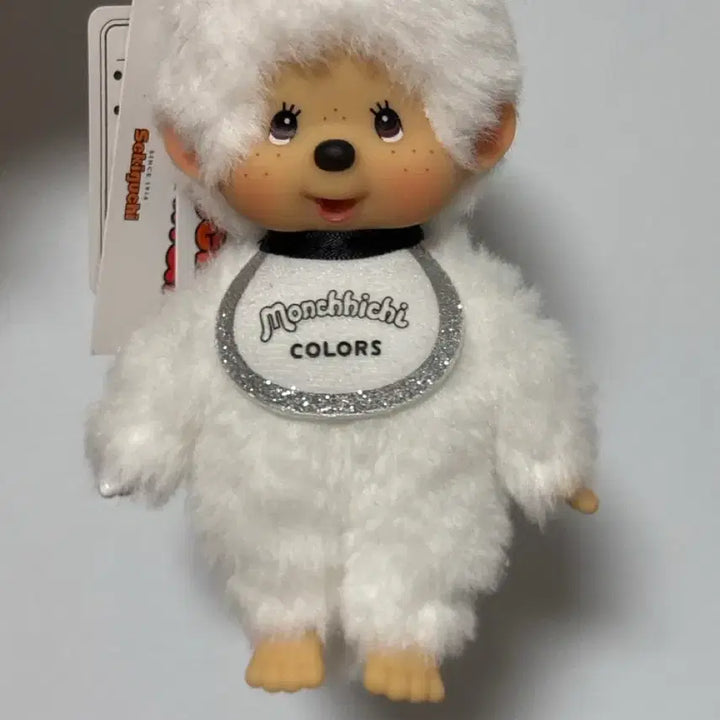 [BUNJANG] Monchhichi White Keychain / 몬치치 화이트 키링