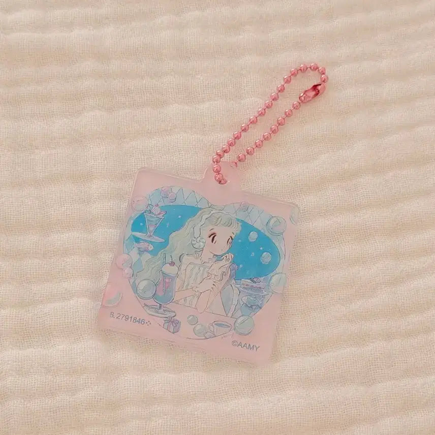 [BUNJANG] Aamy Illustration Gacha Keyring / aamy 에이미 일러스트 가챠