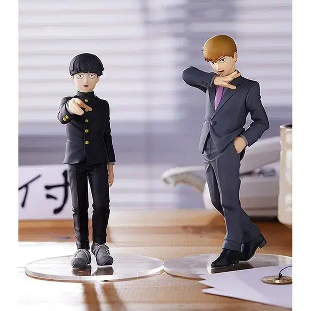 [BUNJANG] Mob Psycho 100 Pop-Up Parade Figures (Mob &amp; Reigen) Bundle Set / 모브사이코 팝업퍼레이드 피규어 모브 레이겐 일괄