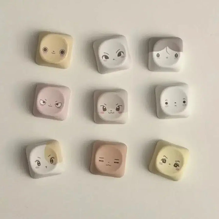 [BUNJANG] ENHYPEN EN-Bongbongz Keycap Keyring Yejun, Nicholas, Harua, K / 앤팀 키캡 키링 앤봉봉즈 의주 니콜라스 하루아 케이
