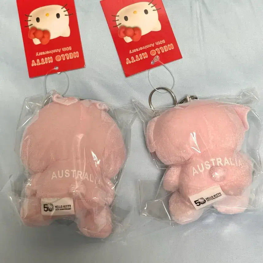 [BUNJANG] Hello Kitty Australia Limited Edition Koala &amp; Kangaroo Keychain Mascot Bundle Set / 일괄) 헬로키티 호주 코알라 캥거루 키티 키링 마스코트 일괄 양도