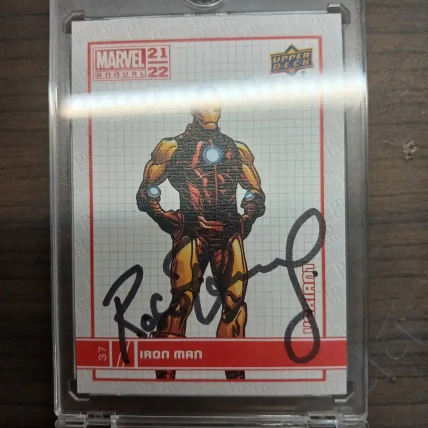 [BUNJANG] Robert Downey Jr. (Iron Man) Autographed Trading Card / 로버트 다우니 주니어(아이언맨) 친필싸인카드