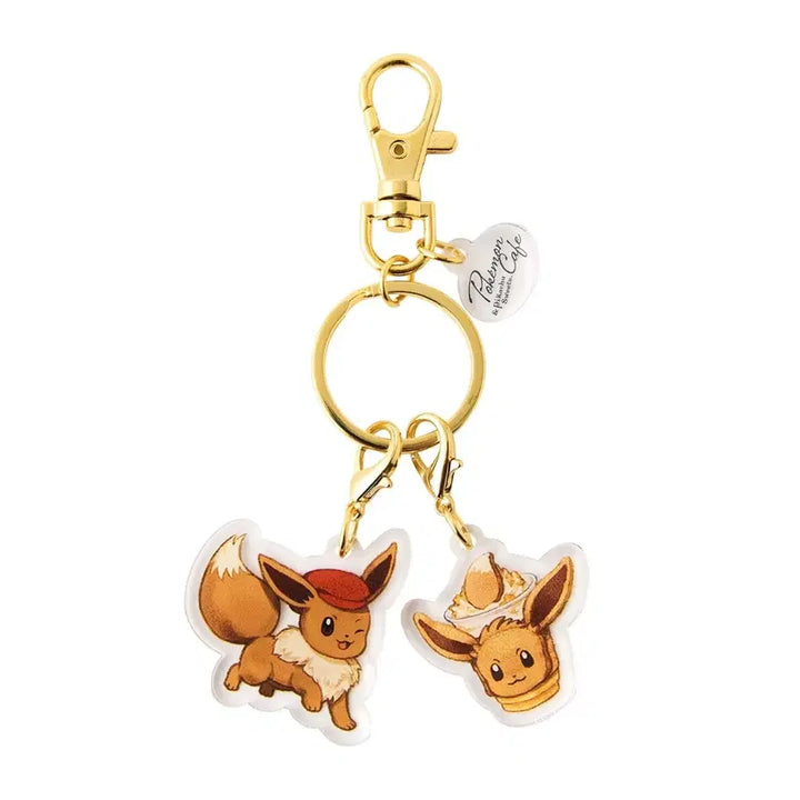 [BUNJANG] Pokemon Cafe Eevee Acrylic Keyring / 포켓몬 카페 아크릴 키링 이브이