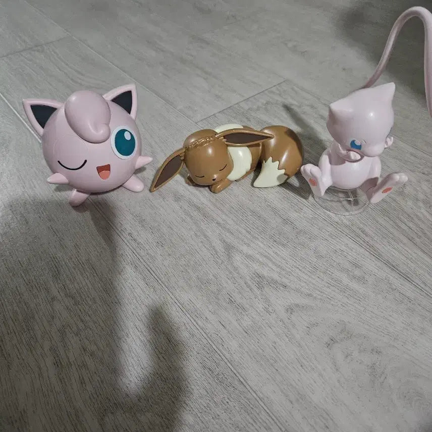 [BUNJANG] Pokemon Plastic Model Kits (Jigglypuff, Eevee, Mew) / 포켓몬 프라모델(푸린,이브이,뮤,따라큐,팽도리)
