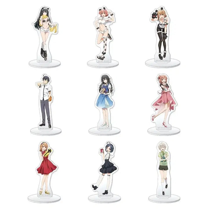 [BUNJANG] My Dearest Nine Types Acrylic Stand Set / 내청코 쿠지 아크릴 스탠드 9종 세트로 팝니다