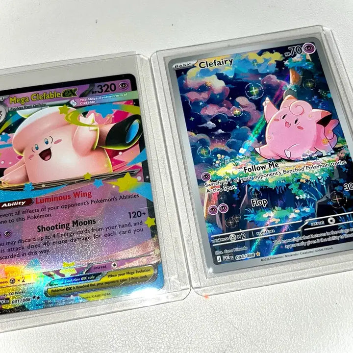 [BUNJANG] Pokemon North American Perfect Order Clefairy Pixie English AR Card / 포켓몬 북미판 퍼펙트 오더 삐삐 Clefairy 픽시 영문 ar 카드
