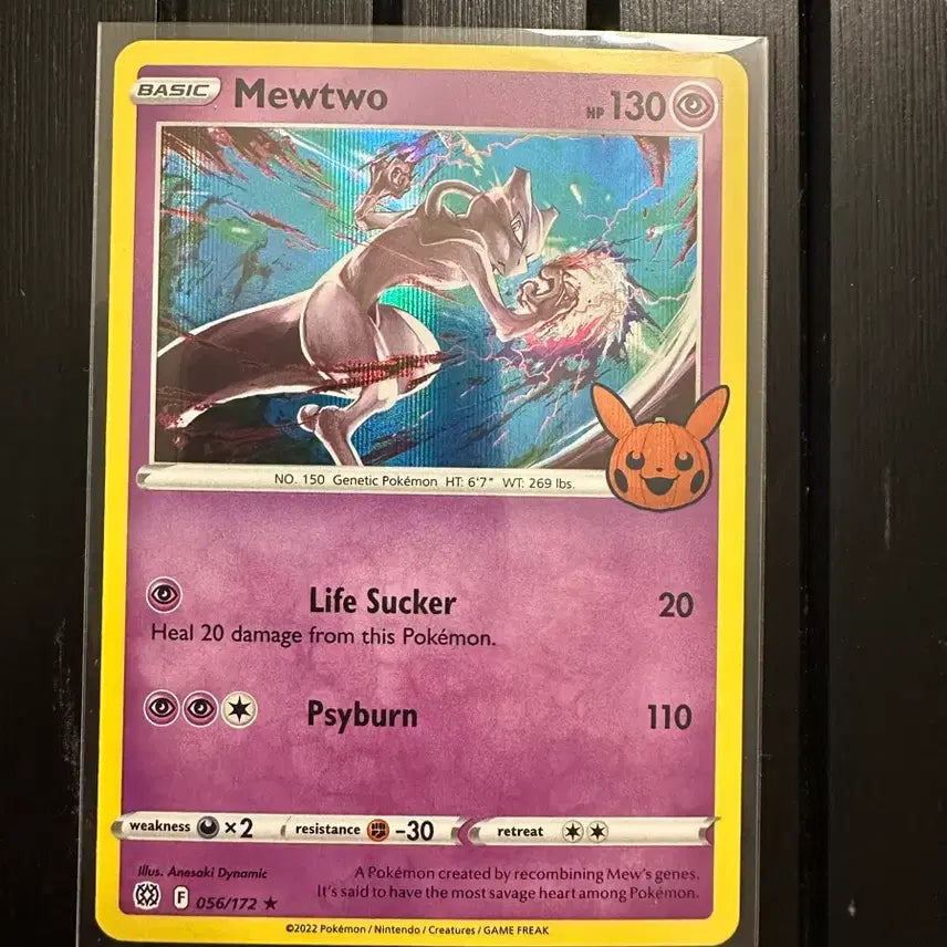 [BUNJANG] Pokemon TCG North America Halloween Pack Mewtwo Holo Card / 포켓몬카드 북미 할로윈팩 뮤츠 홀로카드