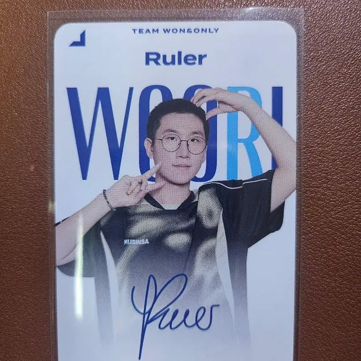 [BUNJANG] Gen.G Ruler Park Jae-hyuk LCK Photocard / 우리은행 LCK 포카 GEN 룰러