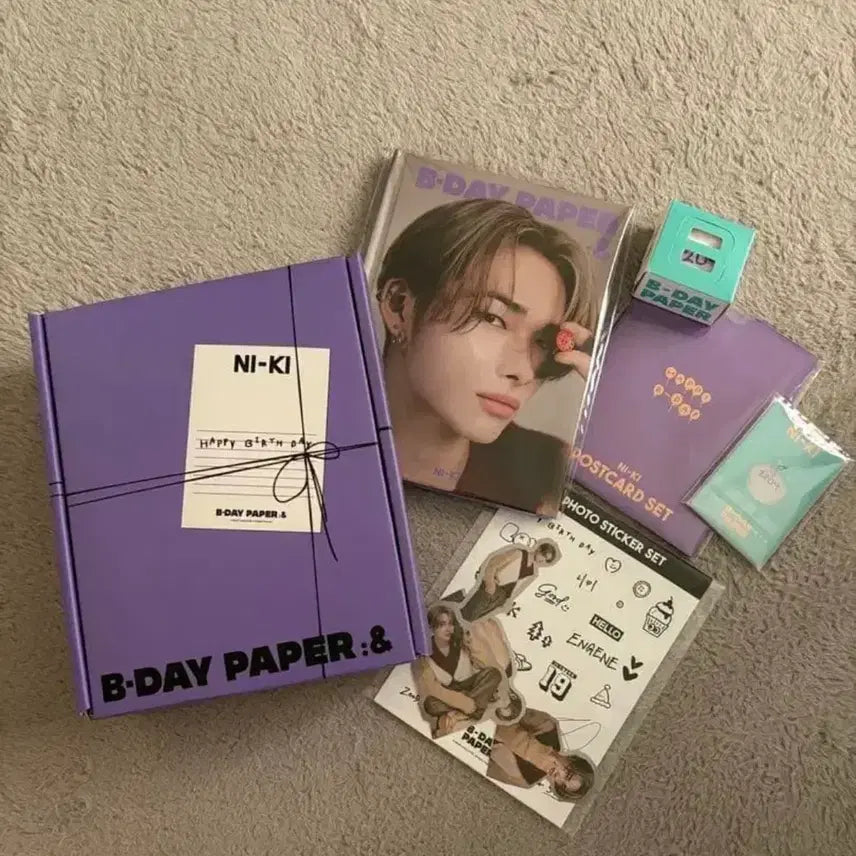 [BUNJANG] ENHYPEN Niki Birthday Kit Bundle Set / 엔하이픈 니키 생일키트 일괄양도