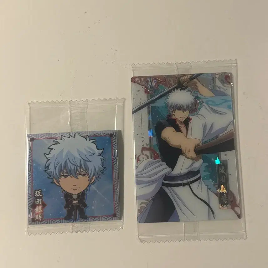 [BUNJANG] Gintama Gintoki Yoshwara Wafer Card Bundle Set (Rare) / 미개봉 은혼 긴토키 요시와라 웨하스 씰 레어 카드 일괄