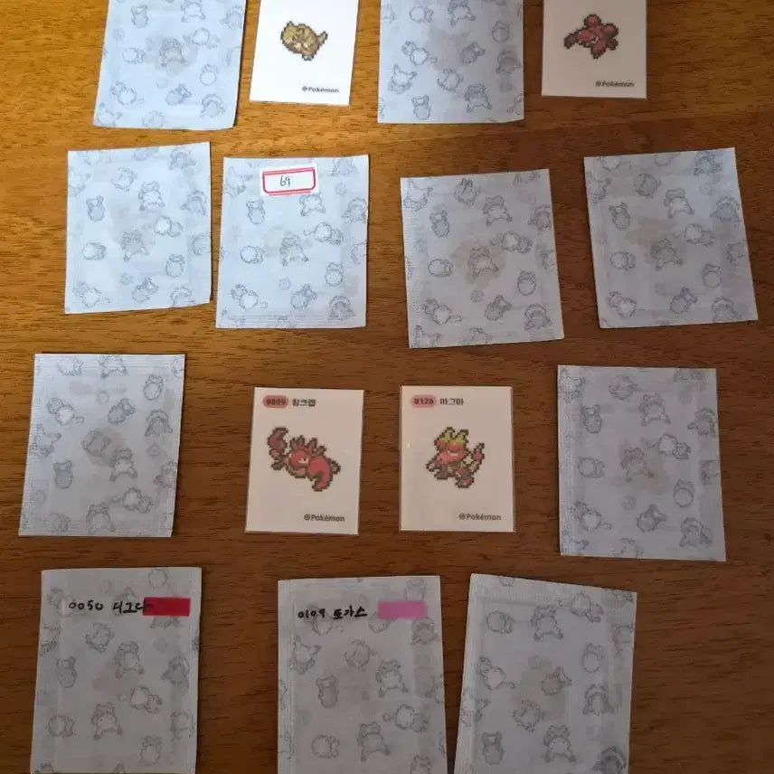 [BUNJANG] Pokemon Pixel Sticker / 포켓몬 픽셀 띠부씰