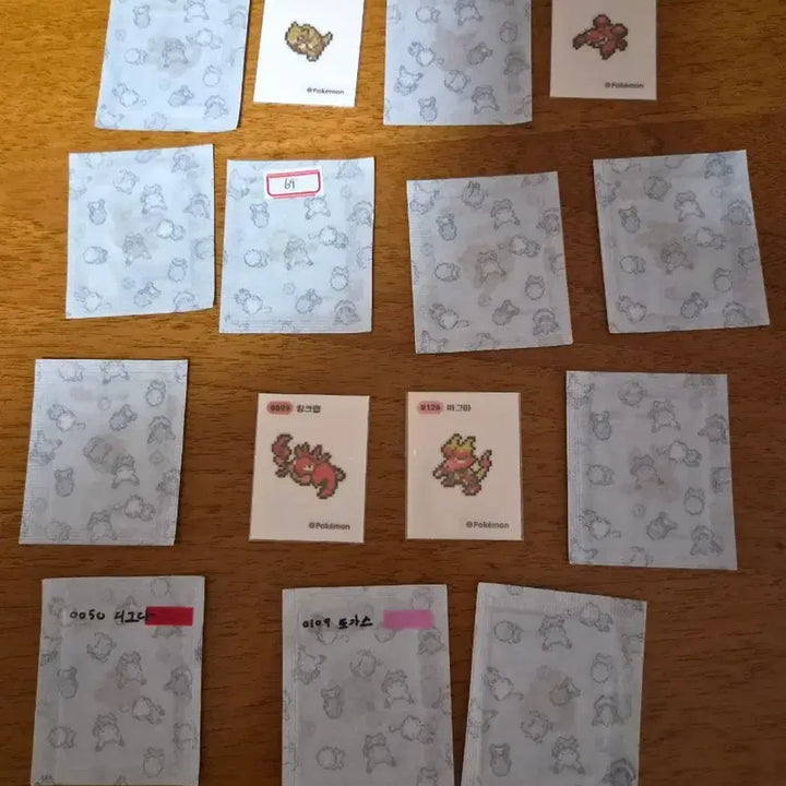 [BUNJANG] Pokemon Pixel Sticker / 포켓몬 픽셀 띠부씰