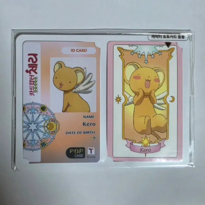[BUNJANG] Cardcaptor Sakura T-Money Card Kero / 카드캡터체리 티머니카드 케로