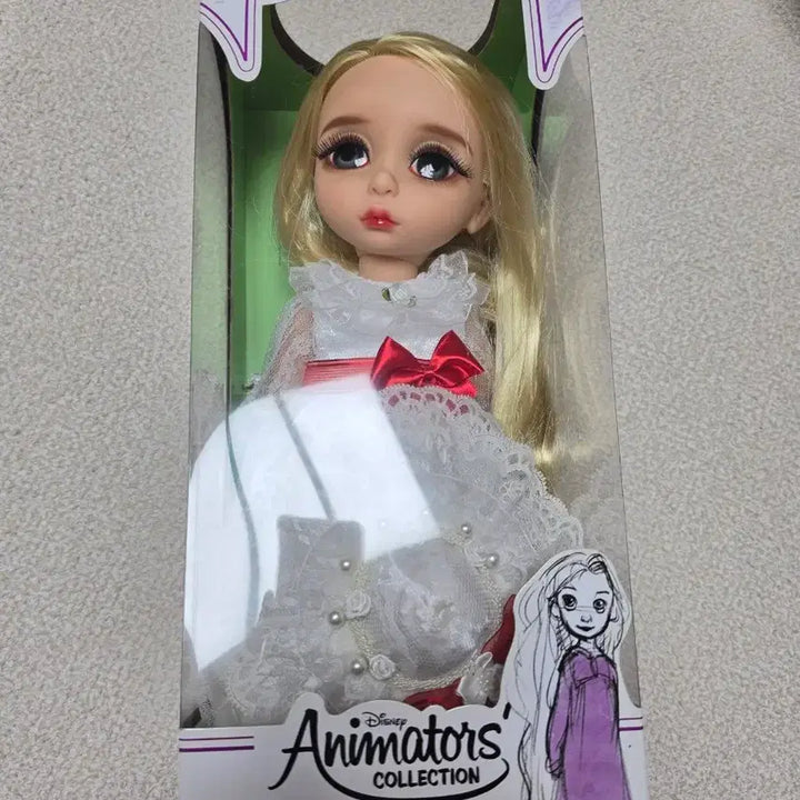 [BUNJANG] Repainted Rapunzel Disney Baby Doll / 디즈니 베이비돌 라푼젤 리페인팅