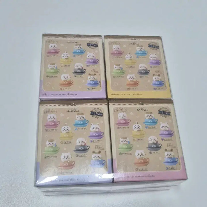[BUNJANG] Cheekywa Latte Art Coffee Cups Set (4 Types) / 치이카와 먼작귀 라떼아트 커피잔 4종 (치이카와, 우사기, 모몽가, 카니