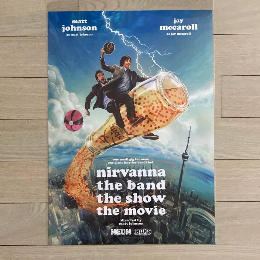 [BUNJANG] Nirvana The Band Original Illustration Poster / [너바나 더밴드] 오리지널 일러스트 포스터