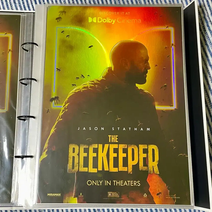 [BUNJANG] The Beekeeper Dolby Cinema Poster / 비키퍼 돌비시네마 포스터 메가박스 제이슨 스타뎀 DOLBY