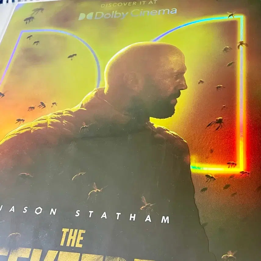 [BUNJANG] The Beekeeper Dolby Cinema Poster / 비키퍼 돌비시네마 포스터 메가박스 제이슨 스타뎀 DOLBY