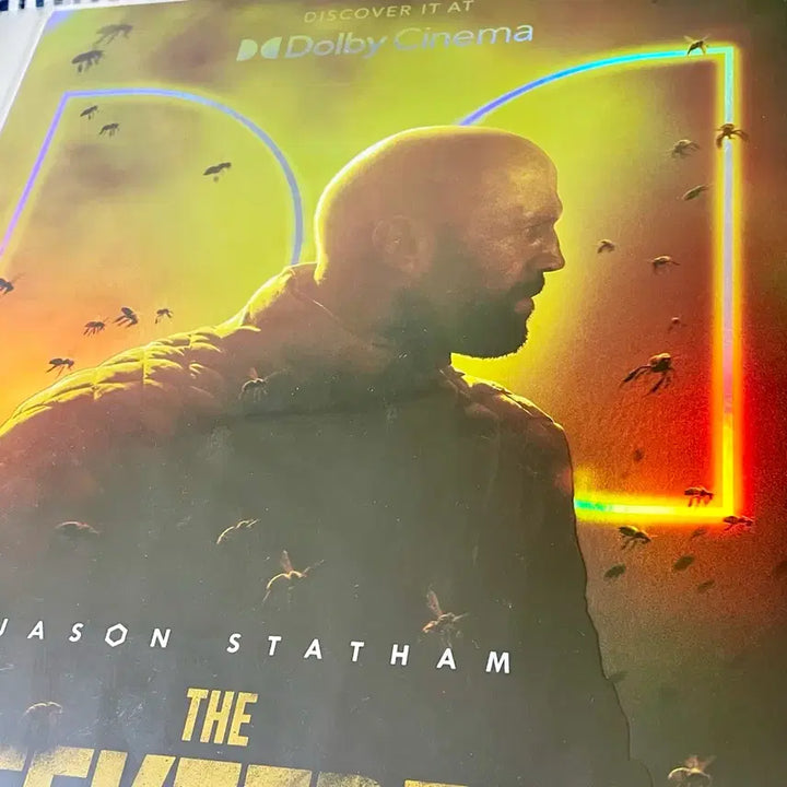 [BUNJANG] The Beekeeper Dolby Cinema Poster / 비키퍼 돌비시네마 포스터 메가박스 제이슨 스타뎀 DOLBY