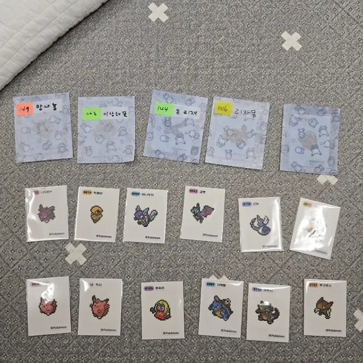 [BUNJANG] Pixel Sticker Collection / 픽셀 띠부씰 교환하거나 구매합니다~!