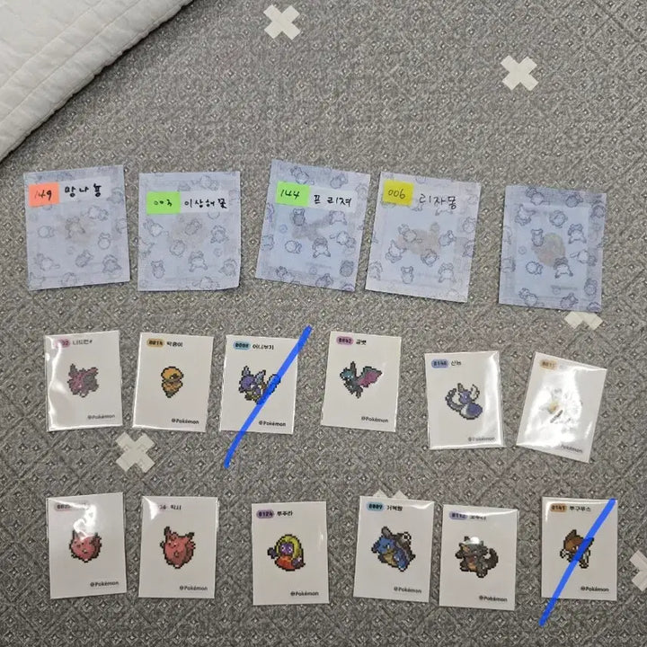 [BUNJANG] Pixel Sticker Collection / 픽셀 띠부씰 교환하거나 구매합니다~!