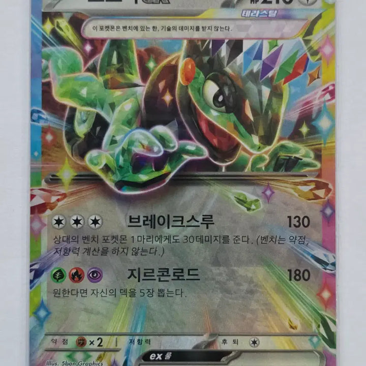 [BUNJANG] Pokemon Card Motomaru ex RR 051/064 / 포켓몬 카드 모토마 ex rr 051/064