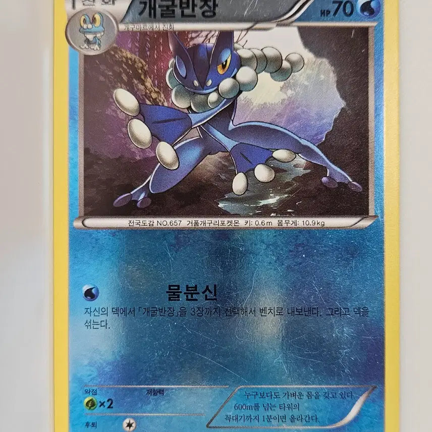 [BUNJANG] Pokemon Trading Card Grooky 025/171 Album Version / 개굴반장 025/171 앨범용