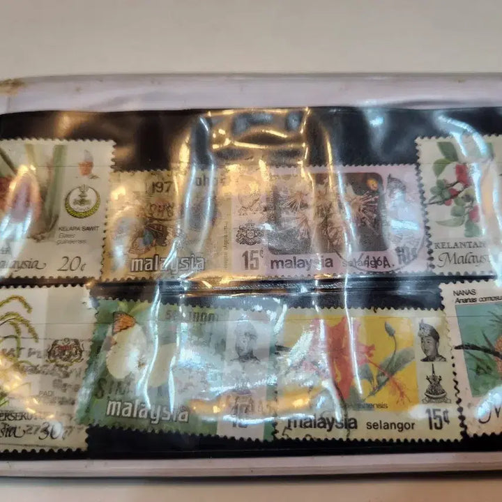 [BUNJANG] Singapore &amp; Malaysia Stamps and Coins Collection / 외국동전, 우표 일괄싱가폴, 말레이시아 일괄