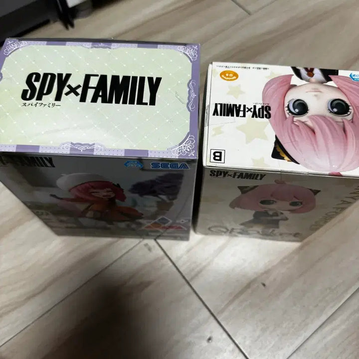 [BUNJANG] Spy x Family Anya Forger Q posket &amp; Luminasta Figure Set / 스파이패밀리 아냐 포저 피규어 2종
