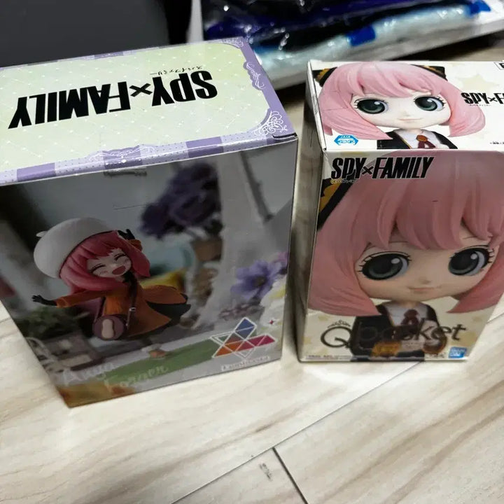 [BUNJANG] Spy x Family Anya Forger Q posket &amp; Luminasta Figure Set / 스파이패밀리 아냐 포저 피규어 2종
