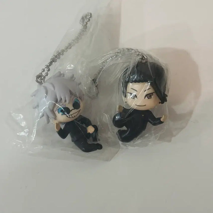 [BUNJANG] Jujutsu Kaisen Volume 0 Deformed Keyring Gacha Set - Gojo &amp; Geto (Bundle Set) / 주술회전 회옥옥절 데포르메 키링 가챠 고죠 게토 (일괄)