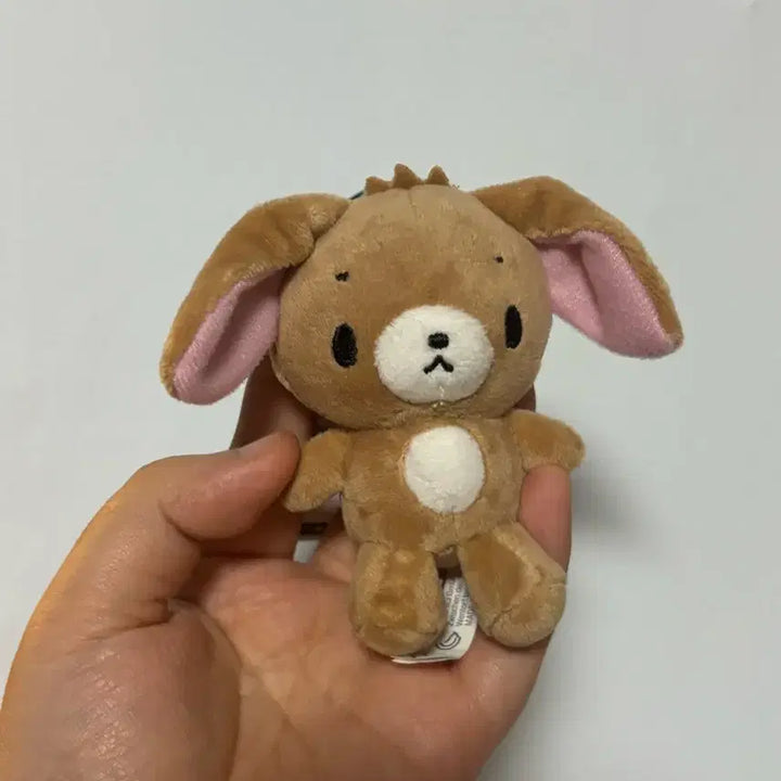 [BUNJANG] Sanrio Sugar Bunny Kurousa Heart Carabiner Keychain / 슈가바니즈 쿠로우사 하트 카라비너 키링