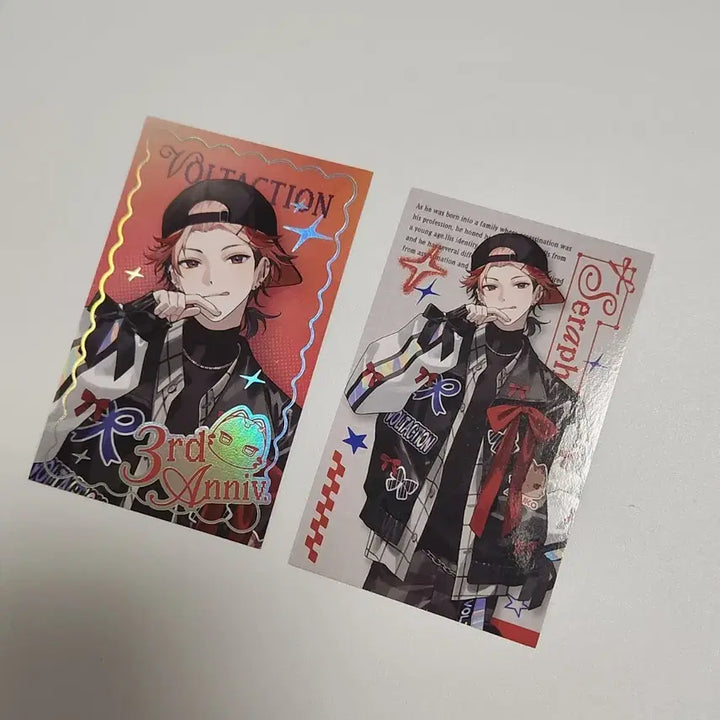 [BUNJANG] Nijisanji Vol.xion Seraph Dazzle Garden Serao Cheki Card / 니지산지 볼택션 세라프 다즐가든 세라오 체키카드