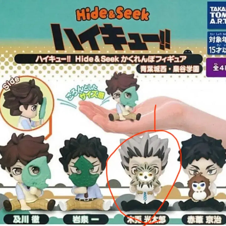 [BUNJANG] Haikyuu Hide-and-Seek Gacha Bokuto / 하이큐 숨바꼭질 가챠(보쿠토)