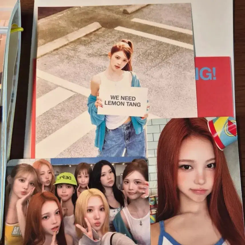 [BUNJANG] Hearts to Hearts "Lemon Tang" Album (Autographed) / 하츠투하츠 친필사인 래몬탱 앨범