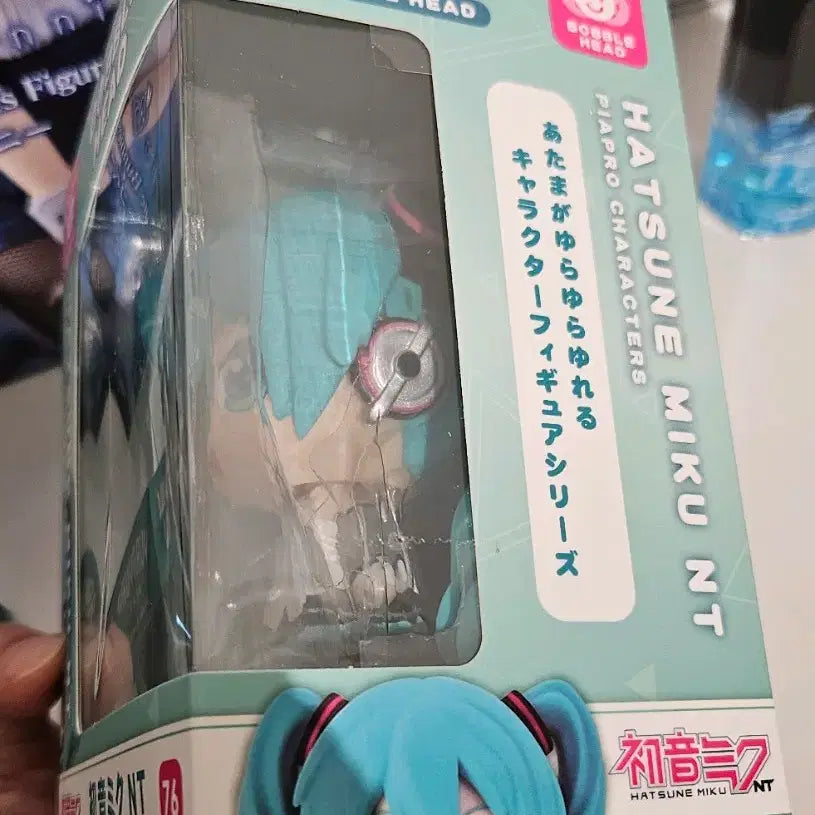 [BUNJANG] Vocaloid Hatsune Miku NT Yurayura Head Figure (Sealed) / 택포2.4) 미개봉 보컬로이드 하츠네 미쿠 NT 유라유라헤드 피규어