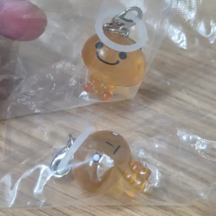 [BUNJANG] San-X Kogepan &amp; Mikam Boucher Orange Bread Plush Keychain Bundle / 산엑스 메지루시 귤, 빵 일괄 코게빵, 미캉보우야