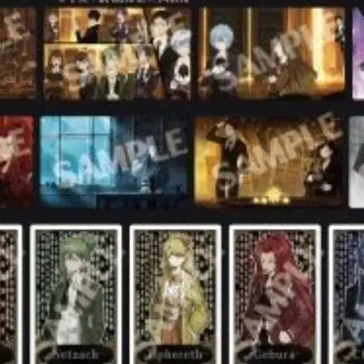 [BUNJANG] Lobotomy Corporation Library of Ruina Hessed Trading Card Set / 로보토미 라오루 헤세드 애니메이트 트레이딩 카드