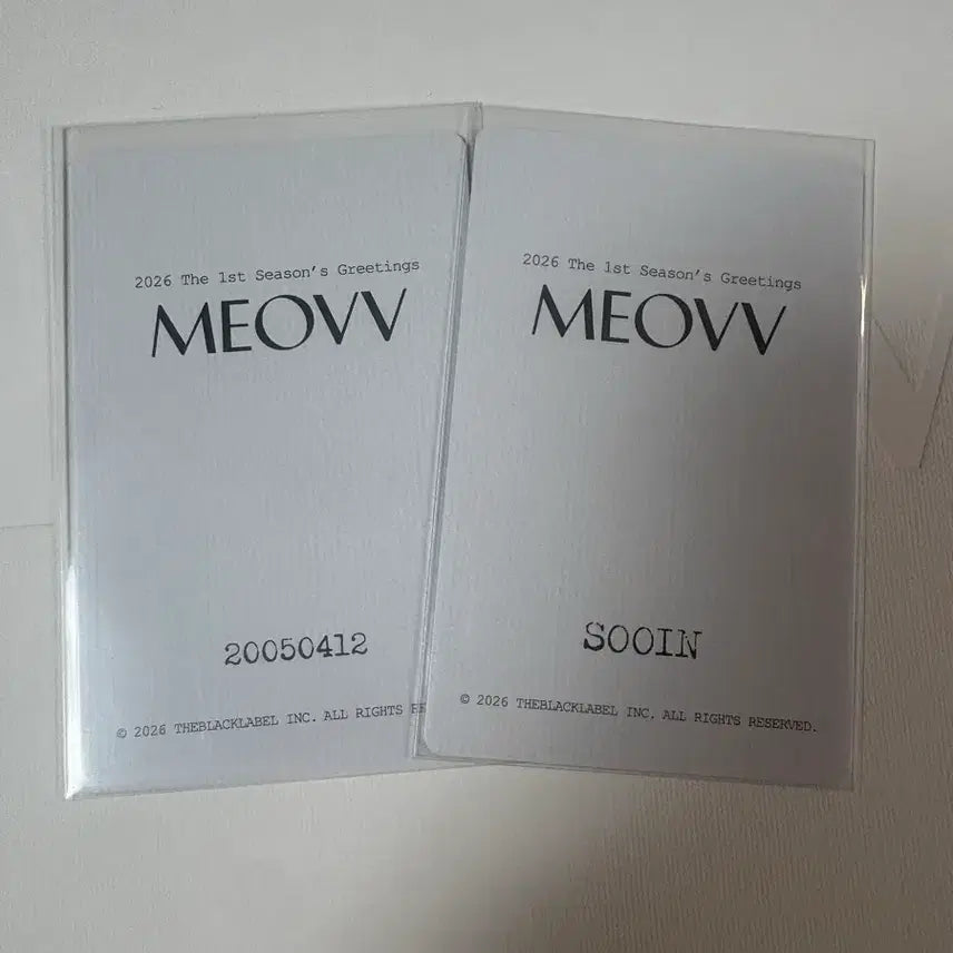 [BUNJANG] Miyaho Character Bundle Set Photocard / 미야오 수인 시그 포카 일괄양도