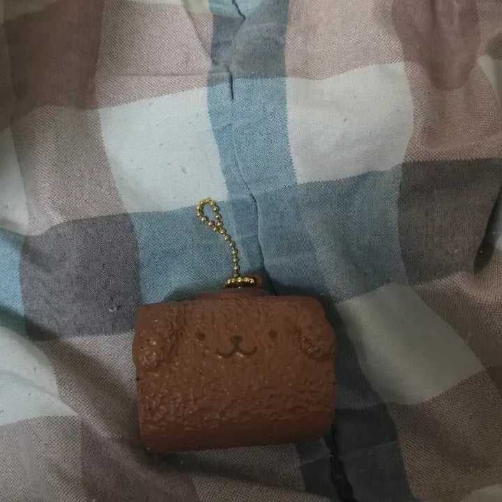 [BUNJANG] Vintage Sanrio Pompompurin Choco Fruits Roll Cake Squishy Charm / 고전 폼폼푸린 초코 후르츠 롤케이크 스퀴시 키링