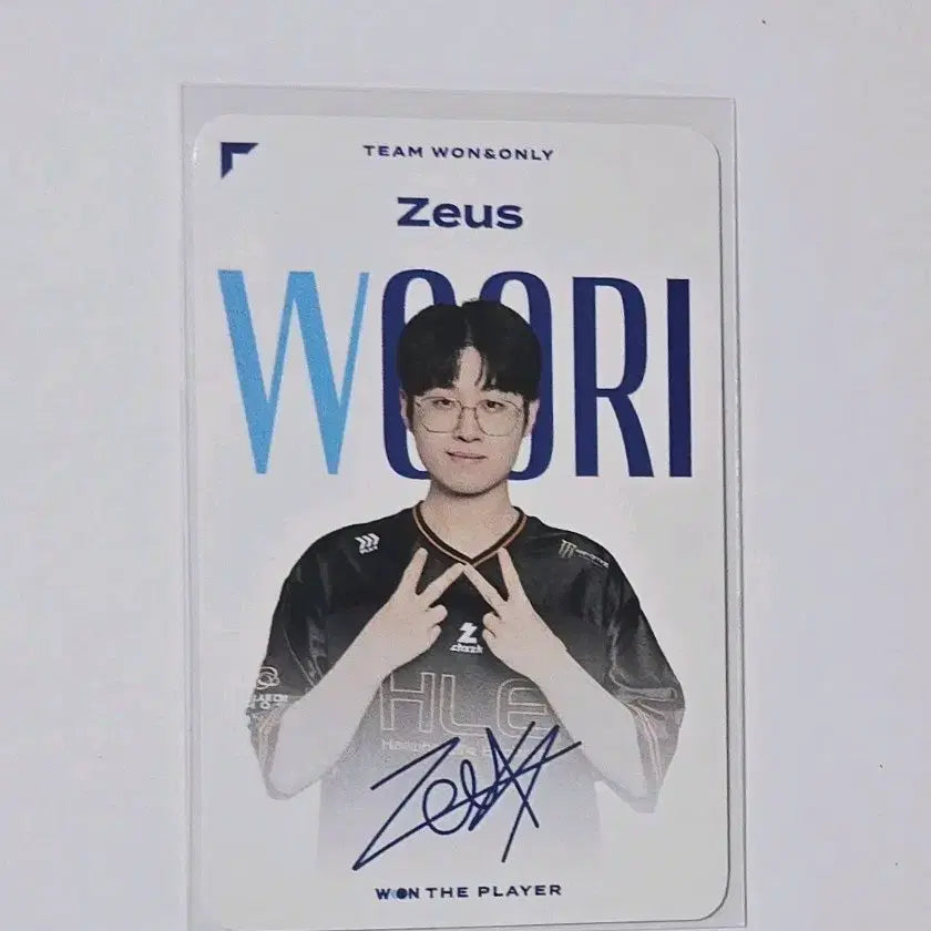 [BUNJANG] Gen.G Zeus LCK Hanwha Life Esports Photocard / 우리은행 제우스 포토카드 lck 한화생명