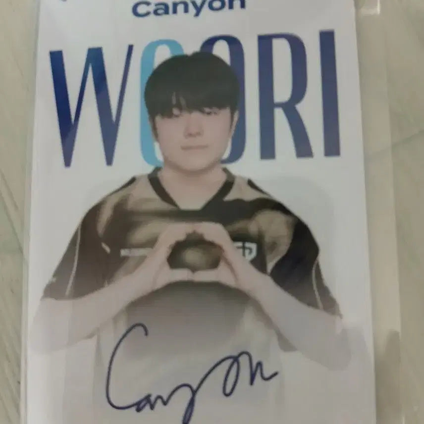 [BUNJANG] Gen.G Canyon LCKS Random Pack Photocard / 우리은행 LCK 랜덤팩 젠지 캐니언 포토카드