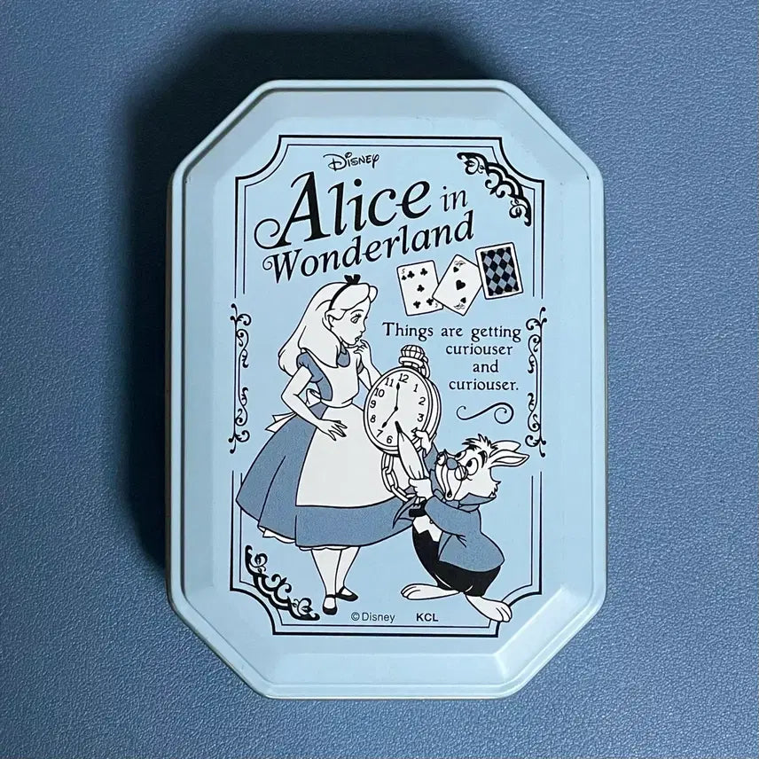 [BUNJANG] Disney Alice in Wonderland Tin Case / 디즈니 이상한 나라의 앨리스 틴케이스
