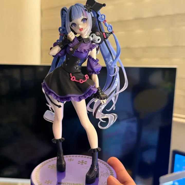 [BUNJANG] Hatsune Miku Yukimiku x Kuromi Collaboration Figure / 마지막 가격) 하츠네 미쿠 유키미쿠x쿠로미 콜라보 피규어