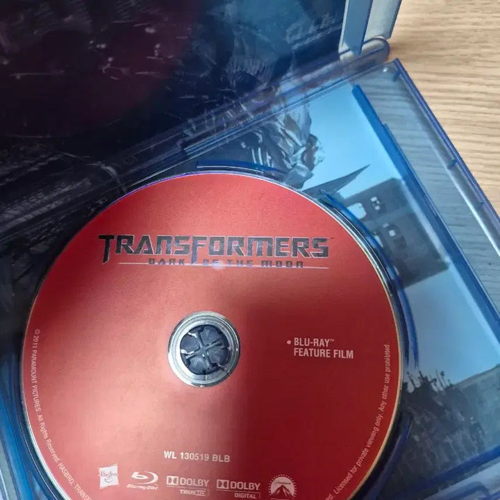 [BUNJANG] Transformers: Dark of the Moon Blu-ray / 트랜스포머 3 다크 오브 더 문 블루레이