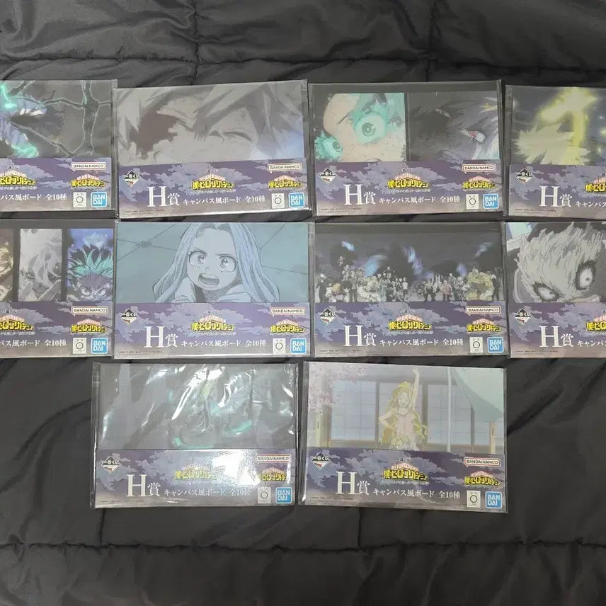 [BUNJANG] My Hero Academia Canvas Style Board Set Bundle / 나히아 h상 세트 일괄 판매